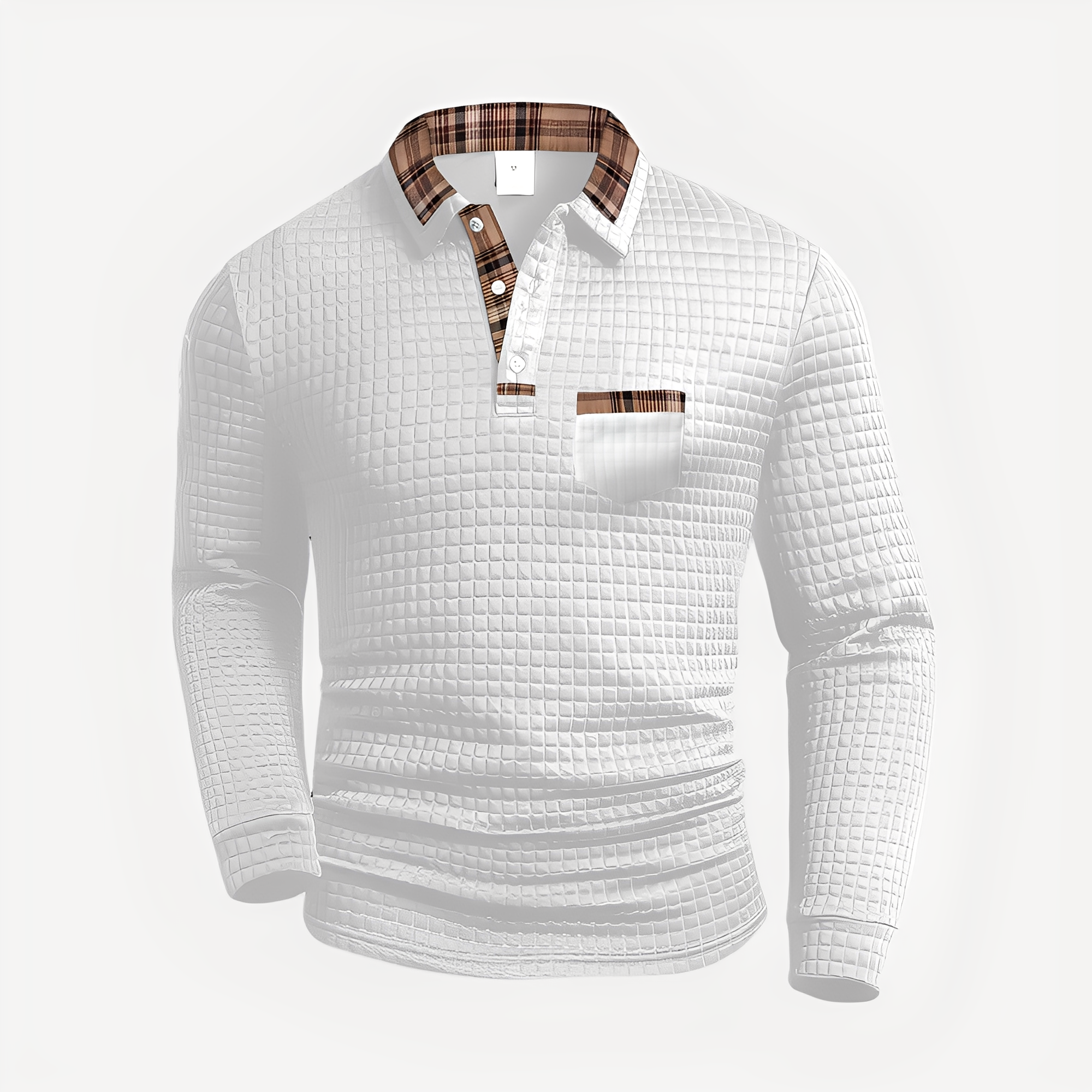 Morris - Polo elegante de manga larga