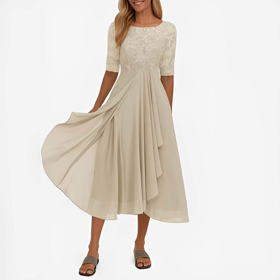 Florencia - Vestido midi sofisticado