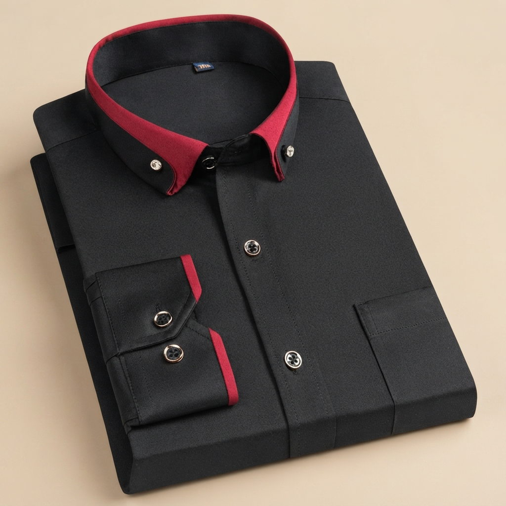 Giovanni - Polo de Manga Larga Elástico