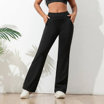 Llian - Pantalones Cómodos de Pierna Ancha