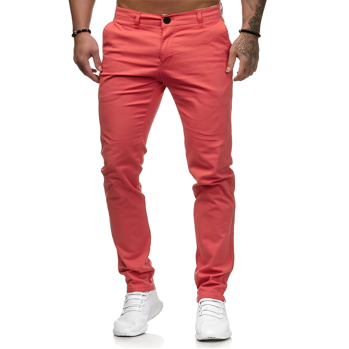 Colby - Pantalones cómodos de corte ajustado