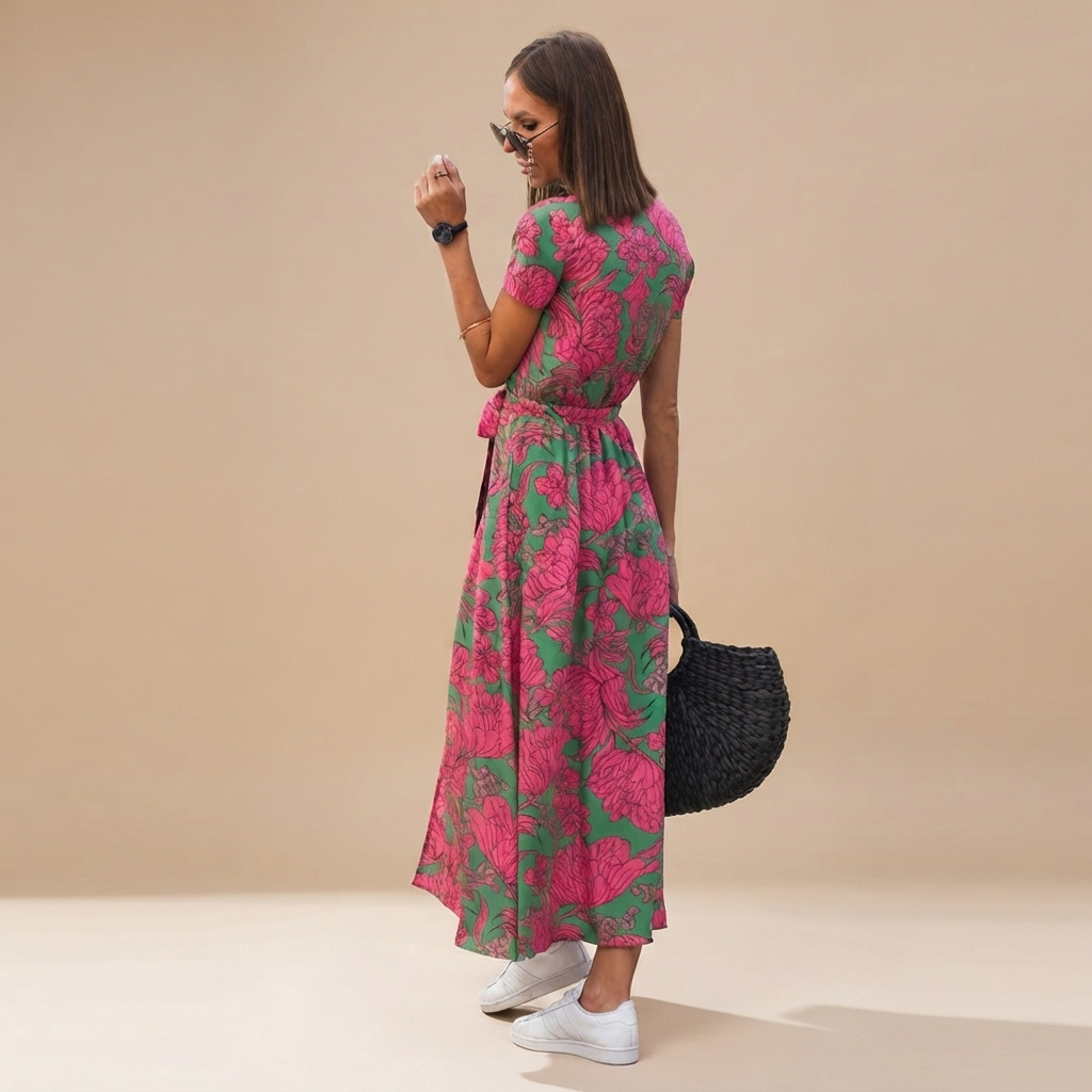 Sophie - Vestido Midi Estiloso y Fluido