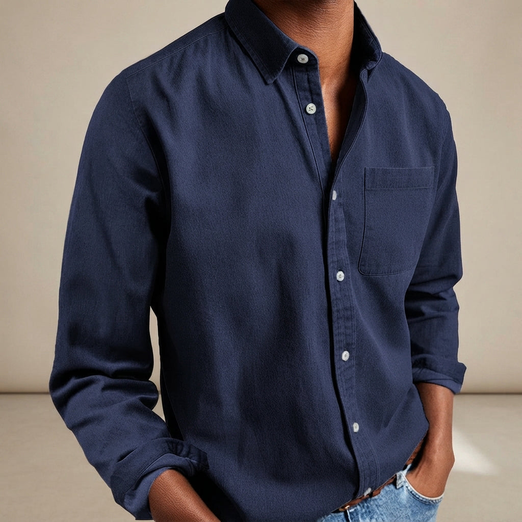 Wynford - Camisa Casual con Botones