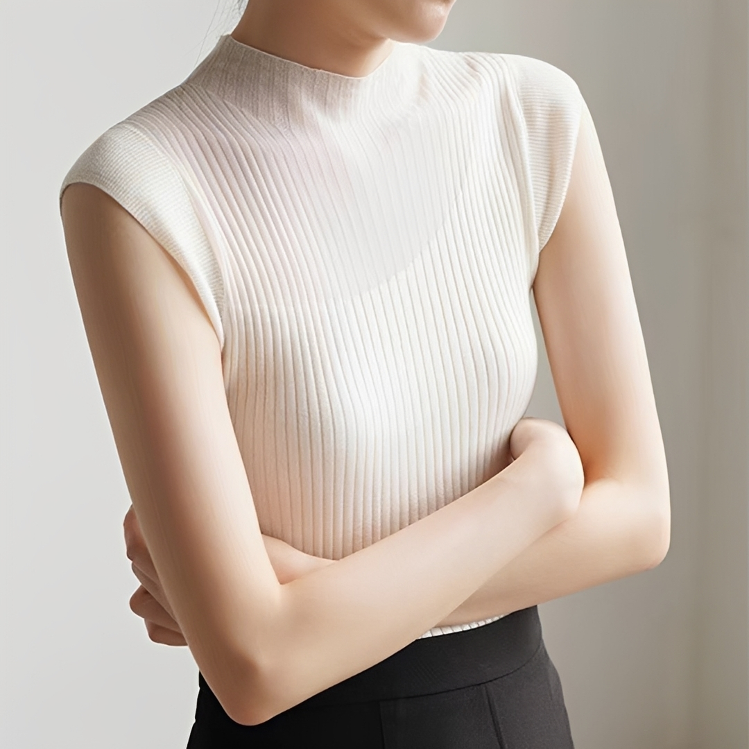 Kiara - Top Elegante sin Mangas