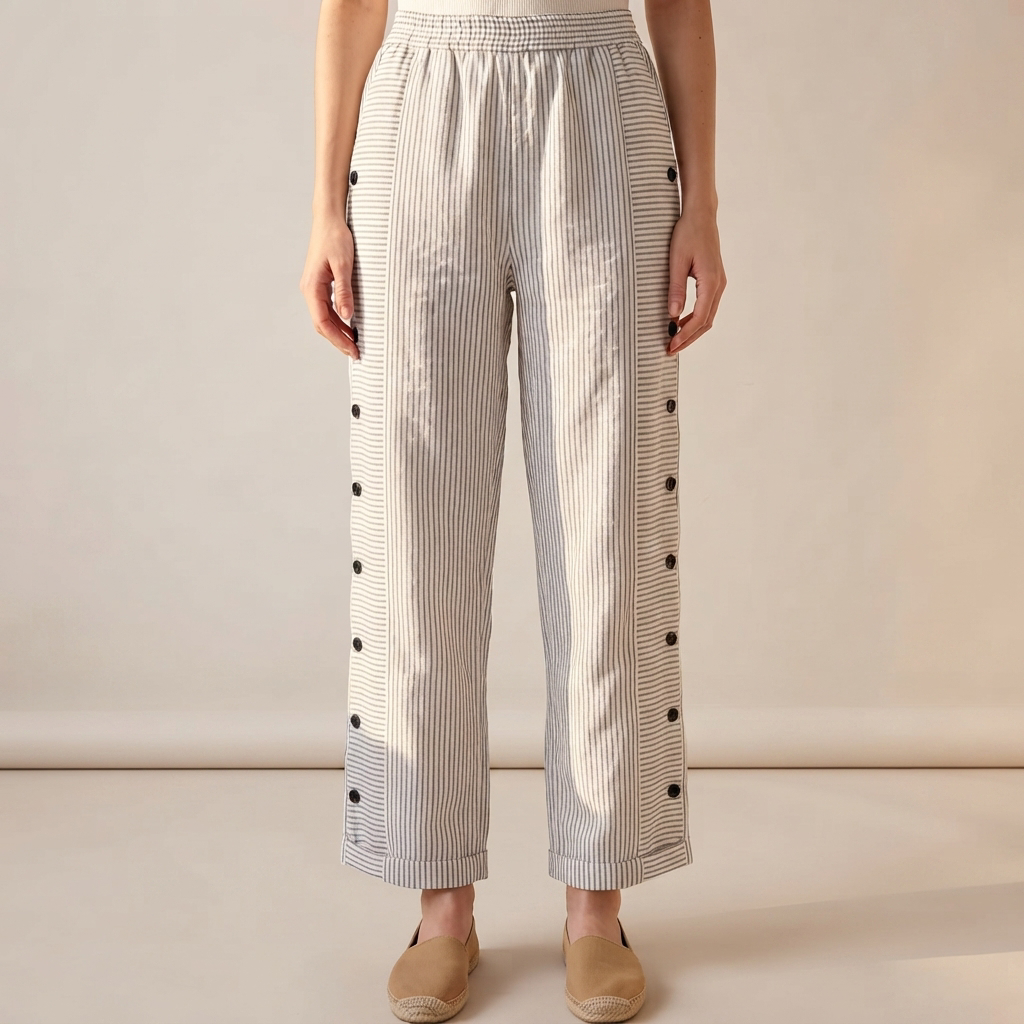 Lissa - Pantalones Casuales de Corte Relajado