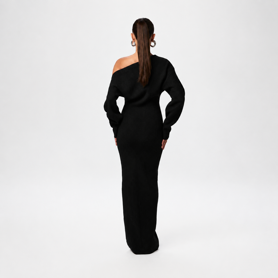Tahlia - Vestido Maxi de Un Hombro Estiloso