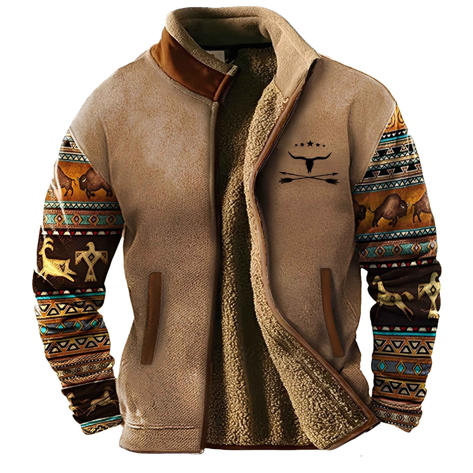 Aubert - Chaqueta para actividades al aire libre para hombres