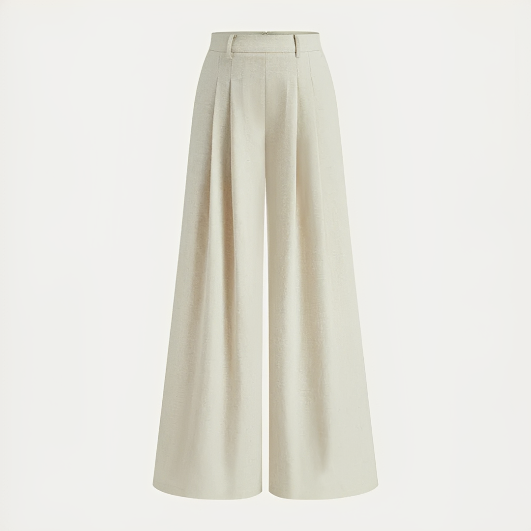 Brylee - Pantalones Informales de Pierna Ancha