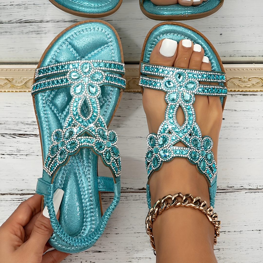 Rhian - Sandalias de Estilo Bohemio