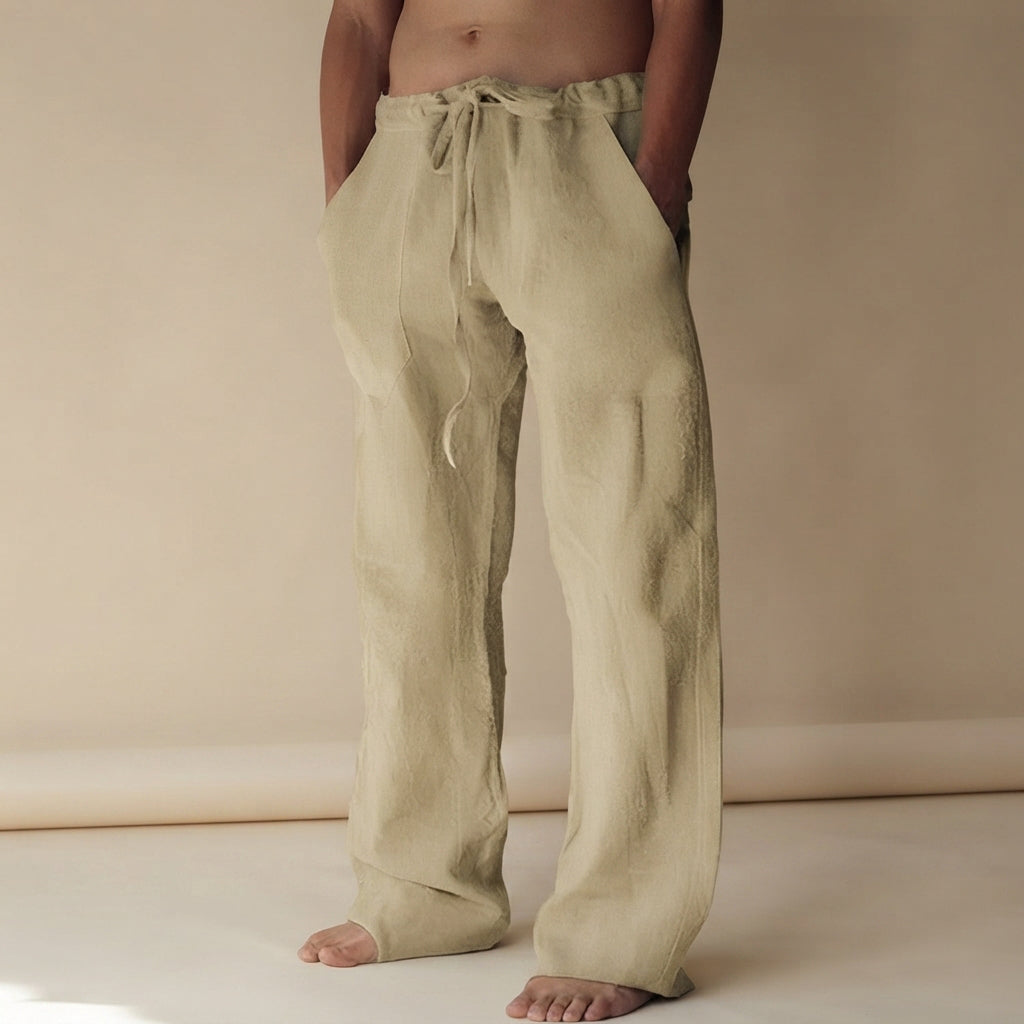 Arthur - Pantalones de pierna ancha para hombre