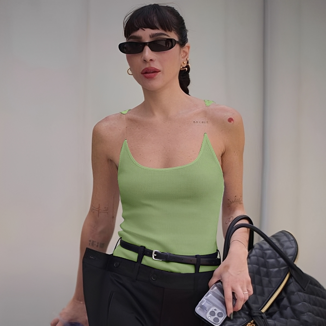 Maisie - Blusa de Tirantes Sofisticada
