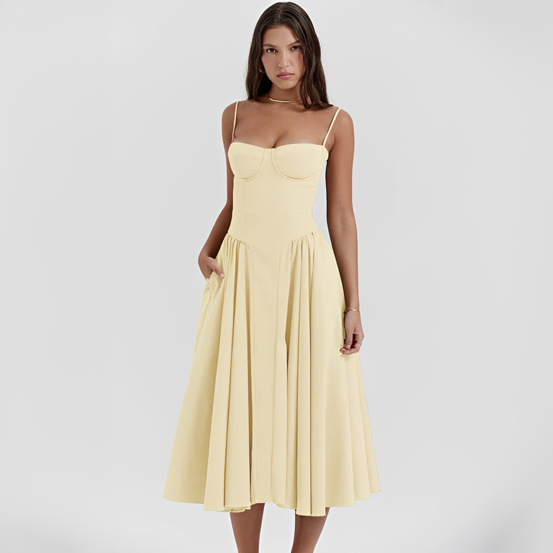 Michaela - Vestido Midi Elegante y Chic
