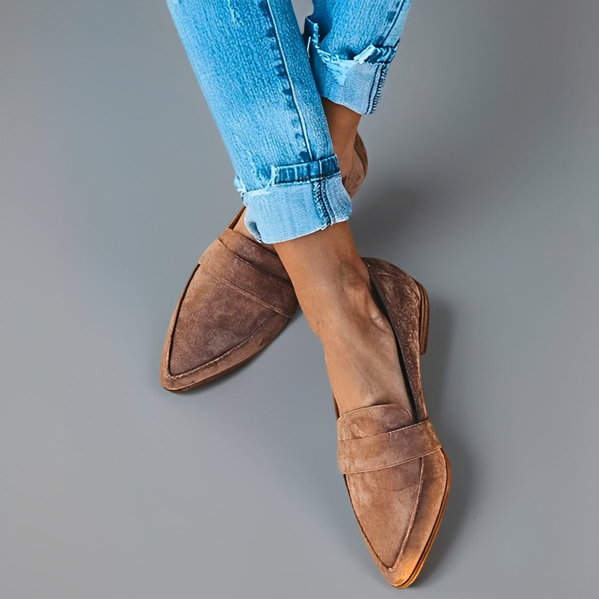 Dalanie - Zapatos Casuales de Punta