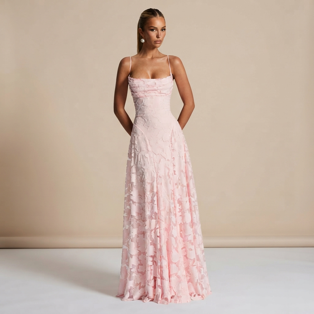 Helena - Vestido Maxi Elegante Sin Espalda