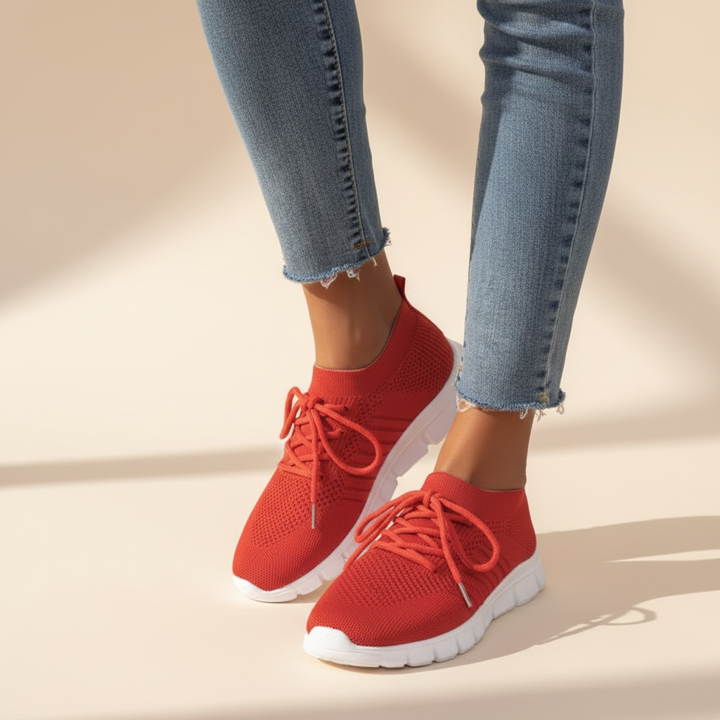 Vicky - Zapatillas Transpirables con Cordones