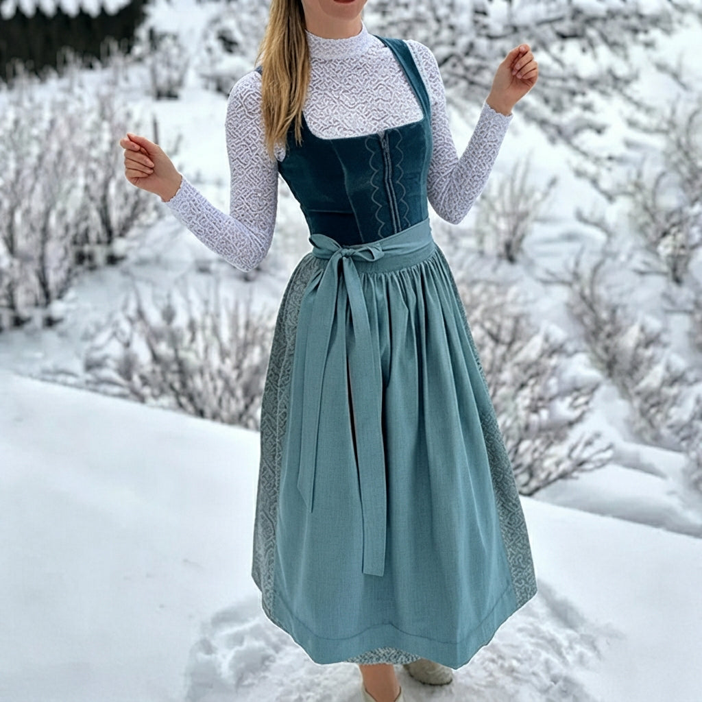 Muriel - Vestido dirndl tradicional elegante