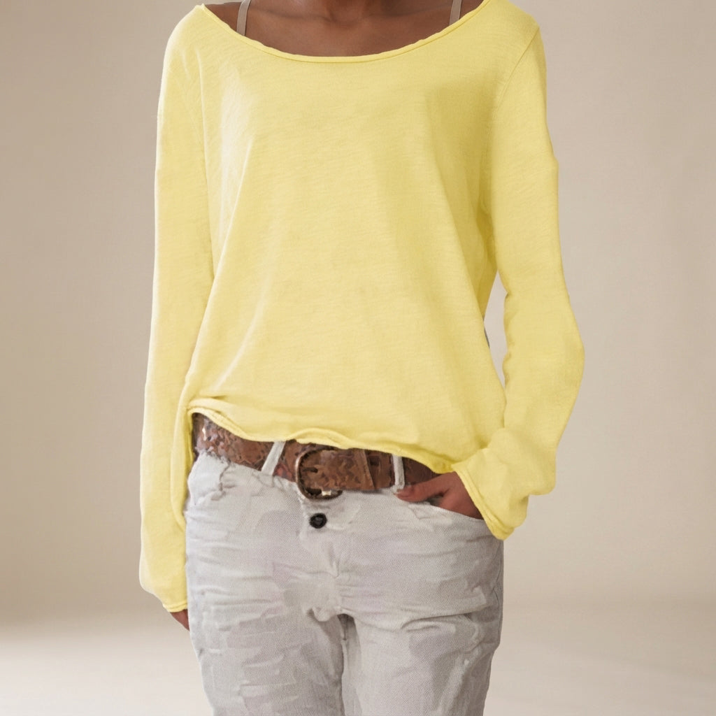 Zohreh - Camisa Casual de Corte Relajado