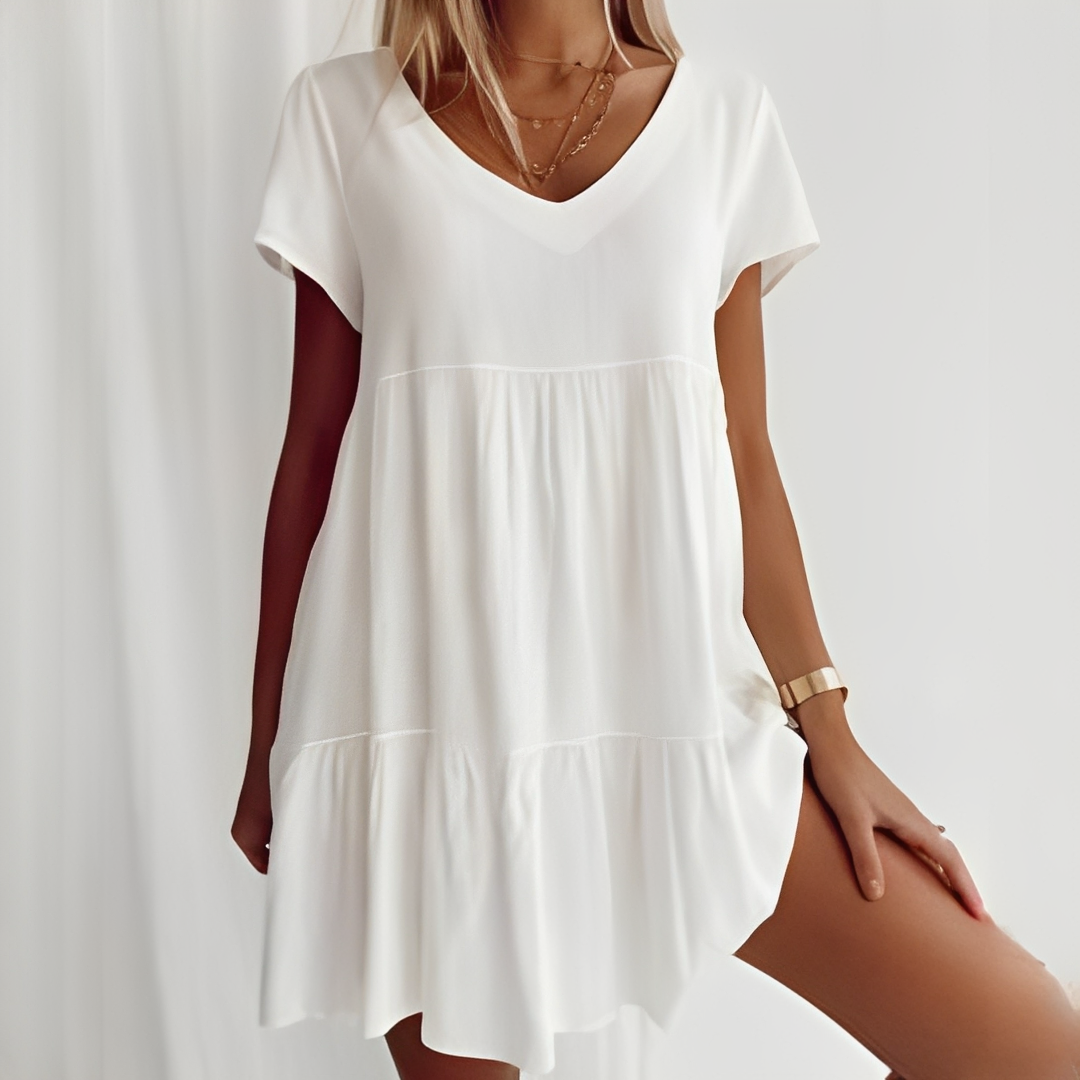 Judith - Mini Vestido Suelto Casual