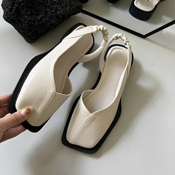 Eileen - Zapatos Elegantes de Punta Cuadrada