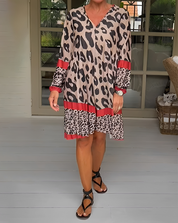 Marfie - Mini Vestido Elegante con Cuello en V