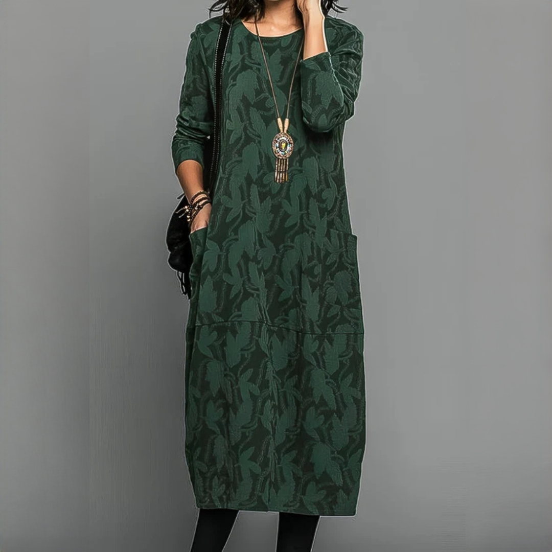 Alisha - Vestido elegante de manga larga