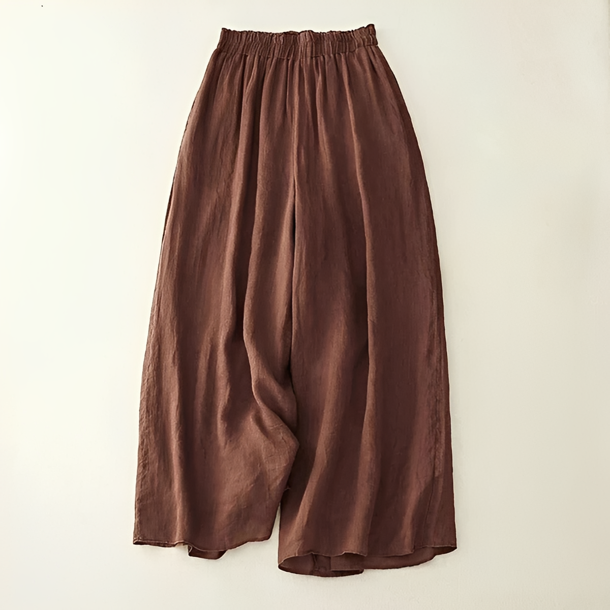 Zavina - Pantalones de Cintura Elástica y Ajuste Relajado