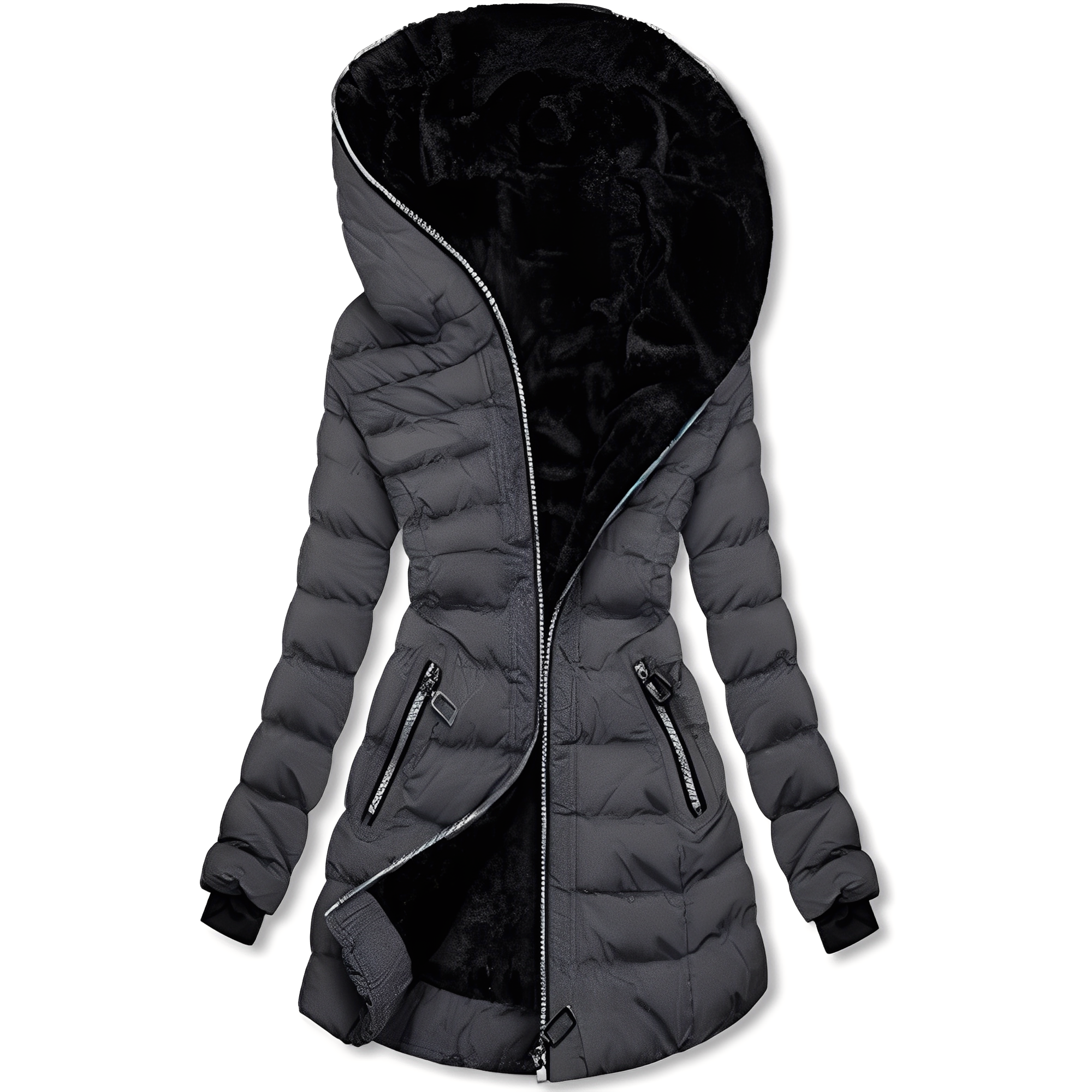 Jasmine - Chaqueta moderna con capucha para mujeres
