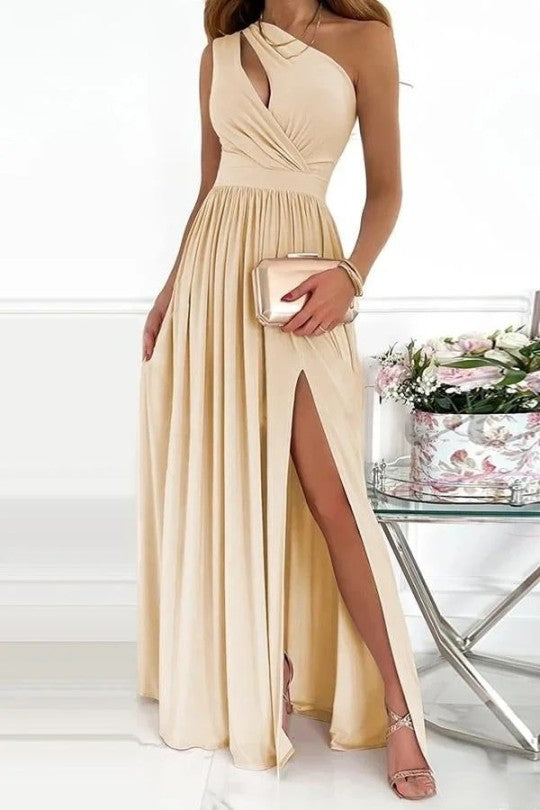 Yesha - Elegante Vestido de Noche Asimétrico