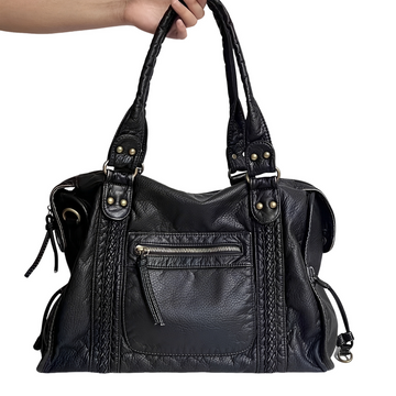 Hollie - Bolso casual con cremallera para mujer