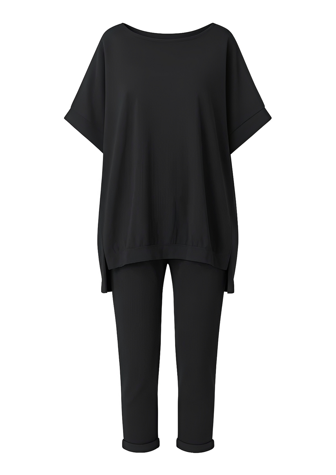 Samuella - Conjunto de Pantalones Casuales de Corte Suelto