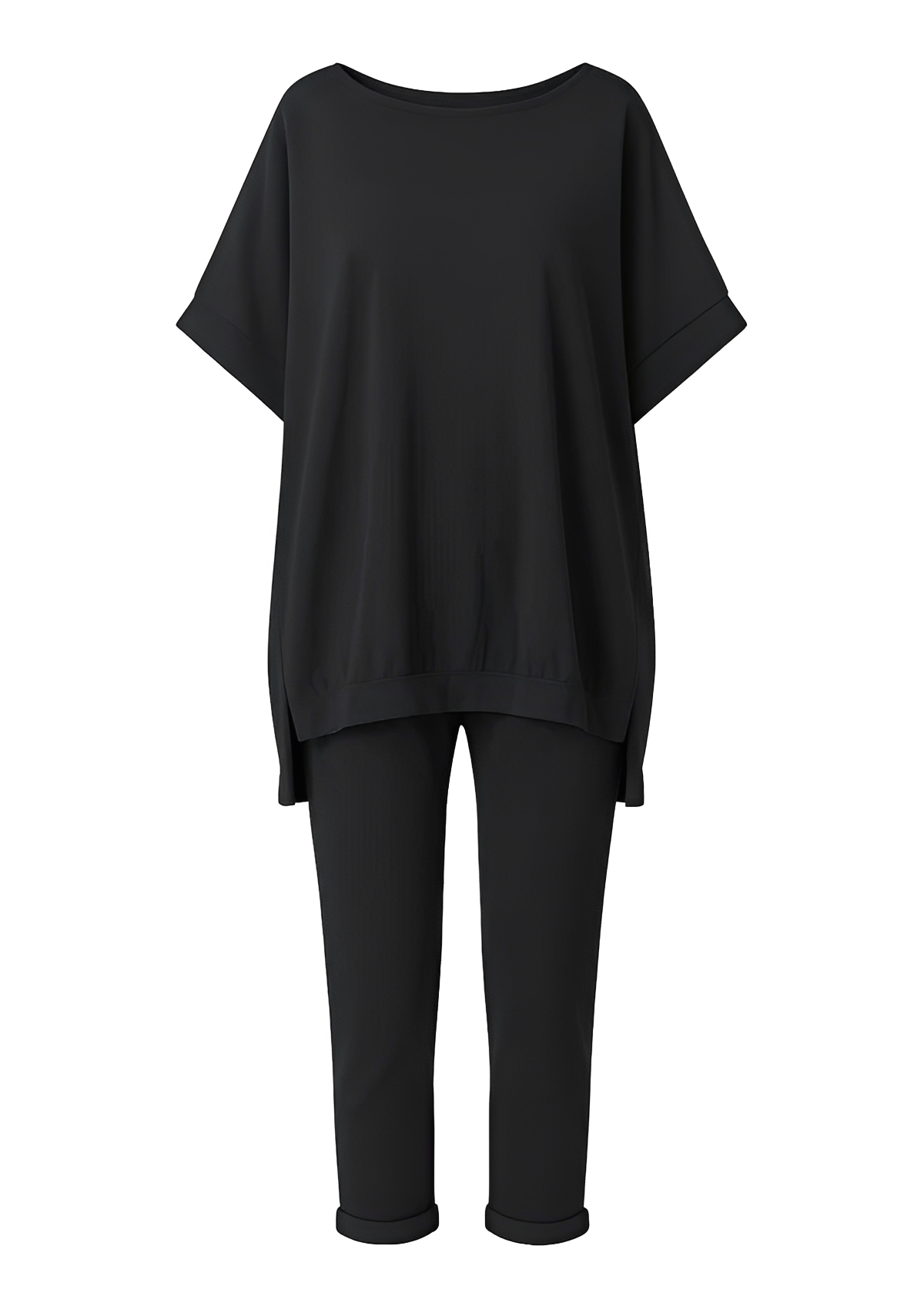 Samuella - Conjunto de Pantalones Casuales de Corte Suelto