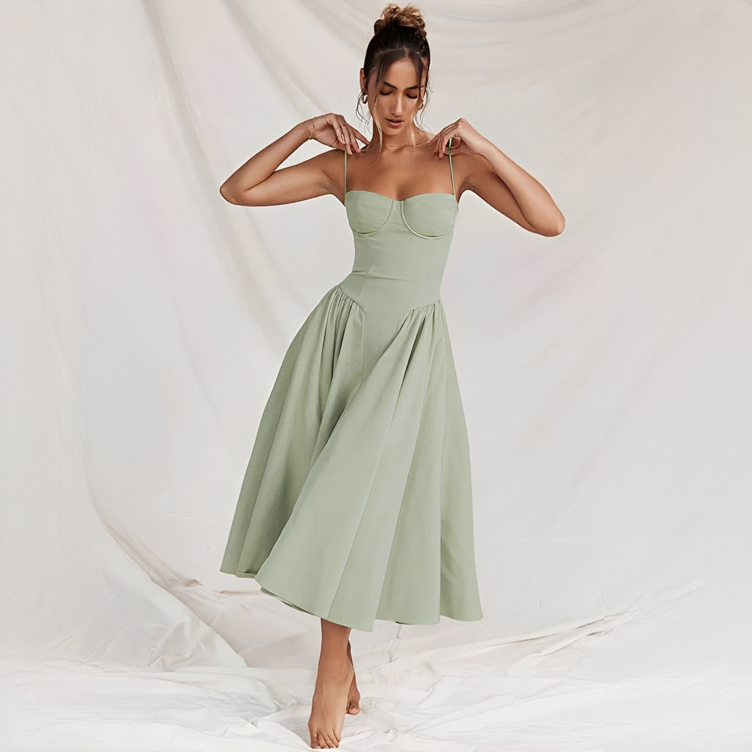 Michaela - Vestido Midi Elegante y Chic