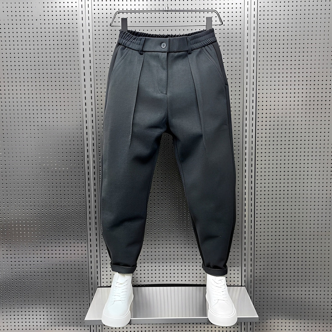 Mikael - Pantalones de Ajuste Relajado Casual
