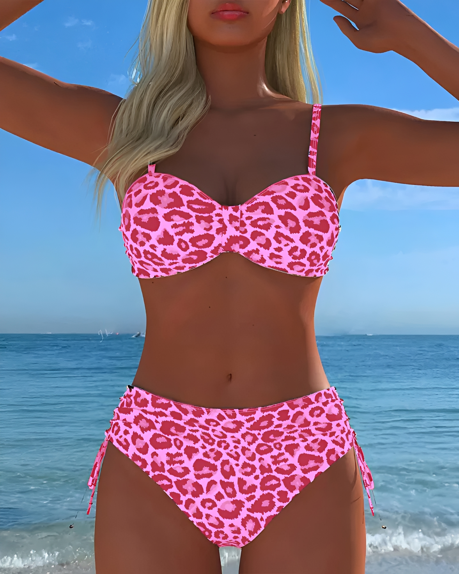Kelsie - Traje de Baño de Dos Piezas de Moda