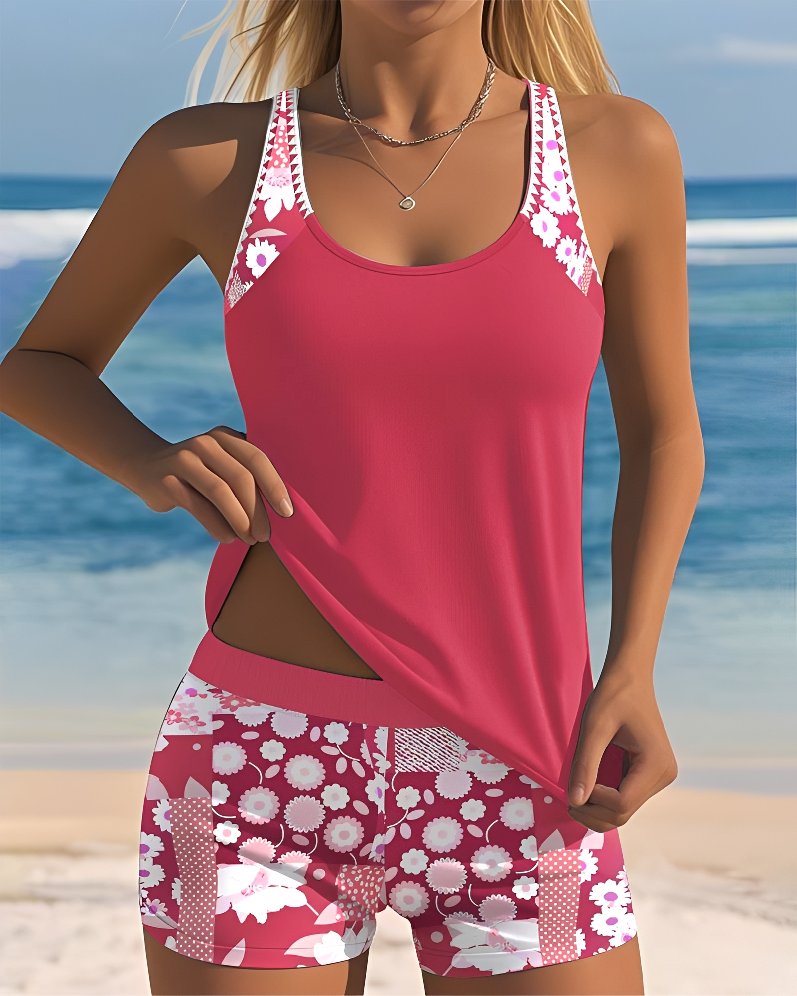 Jasmeen - Conjunto de Tankini a la Moda