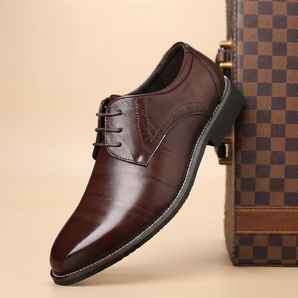 Tristan - Zapatos Formales Cómodos con Cordones