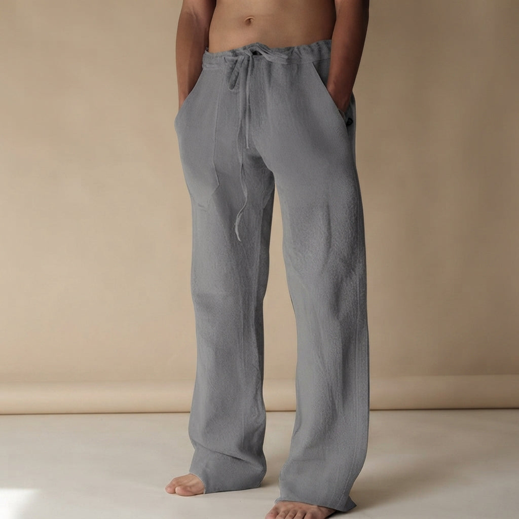 Arthur - Pantalones de pierna ancha para hombre