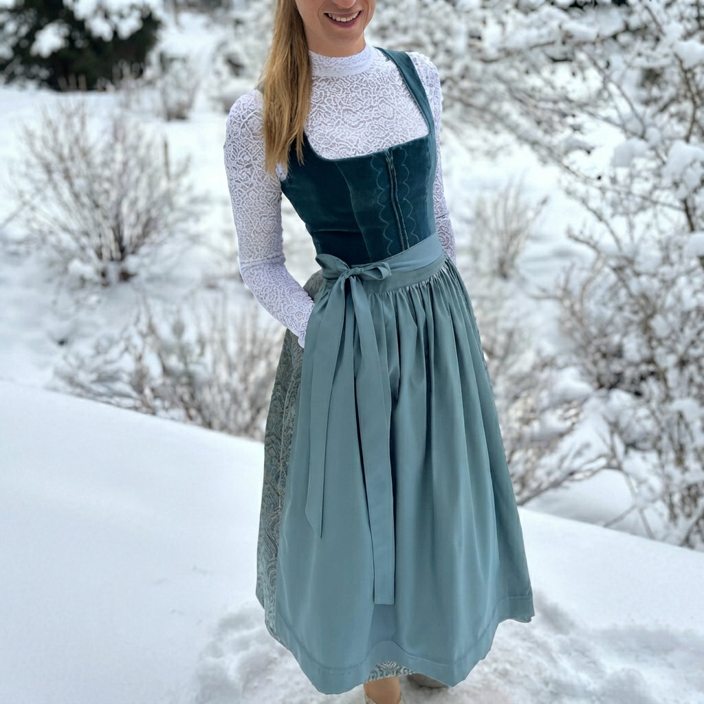 Muriel - Vestido dirndl tradicional elegante