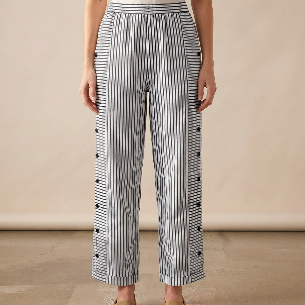 Lissa - Pantalones Casuales de Corte Relajado