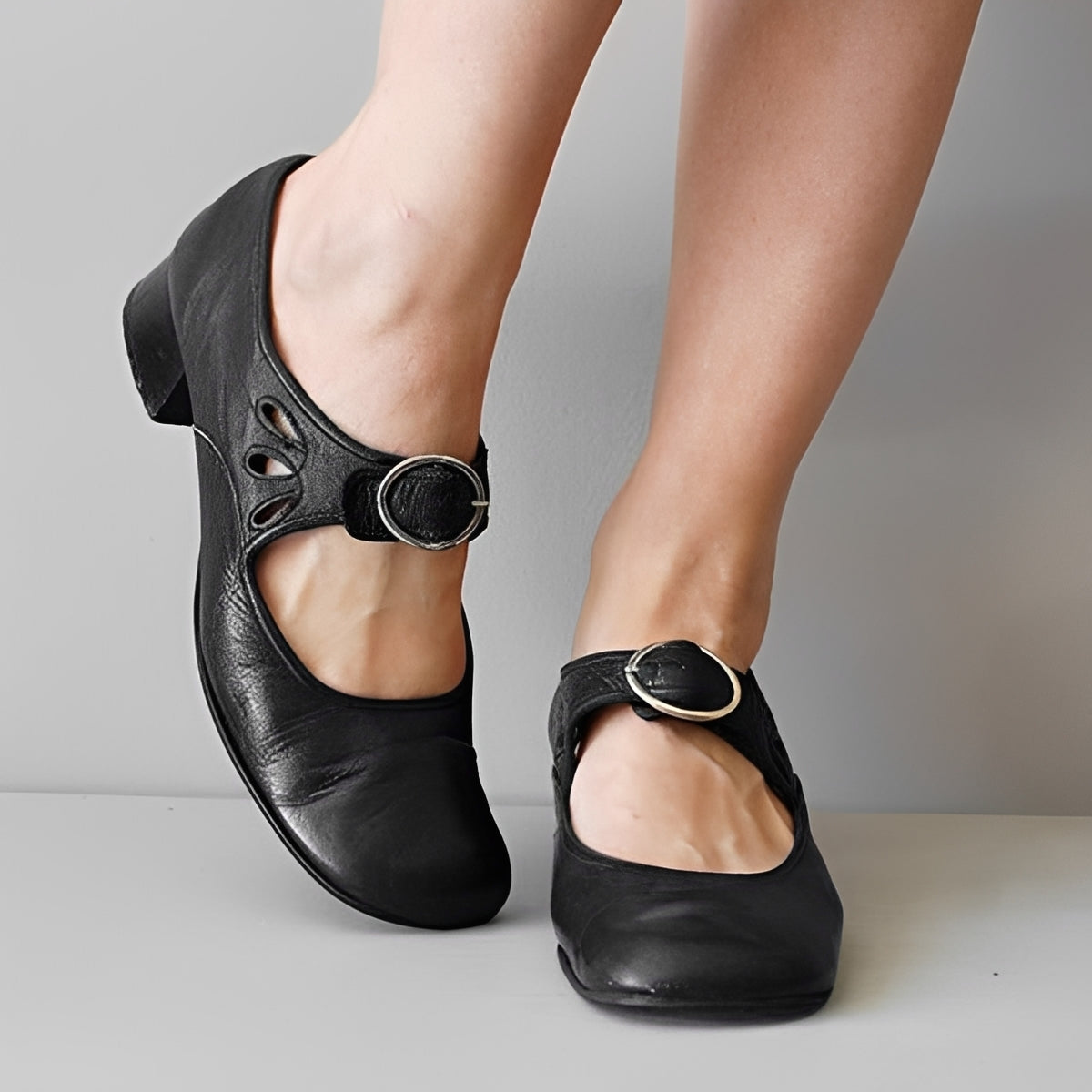 Navie - Sandalias Casuales de Punta Redonda