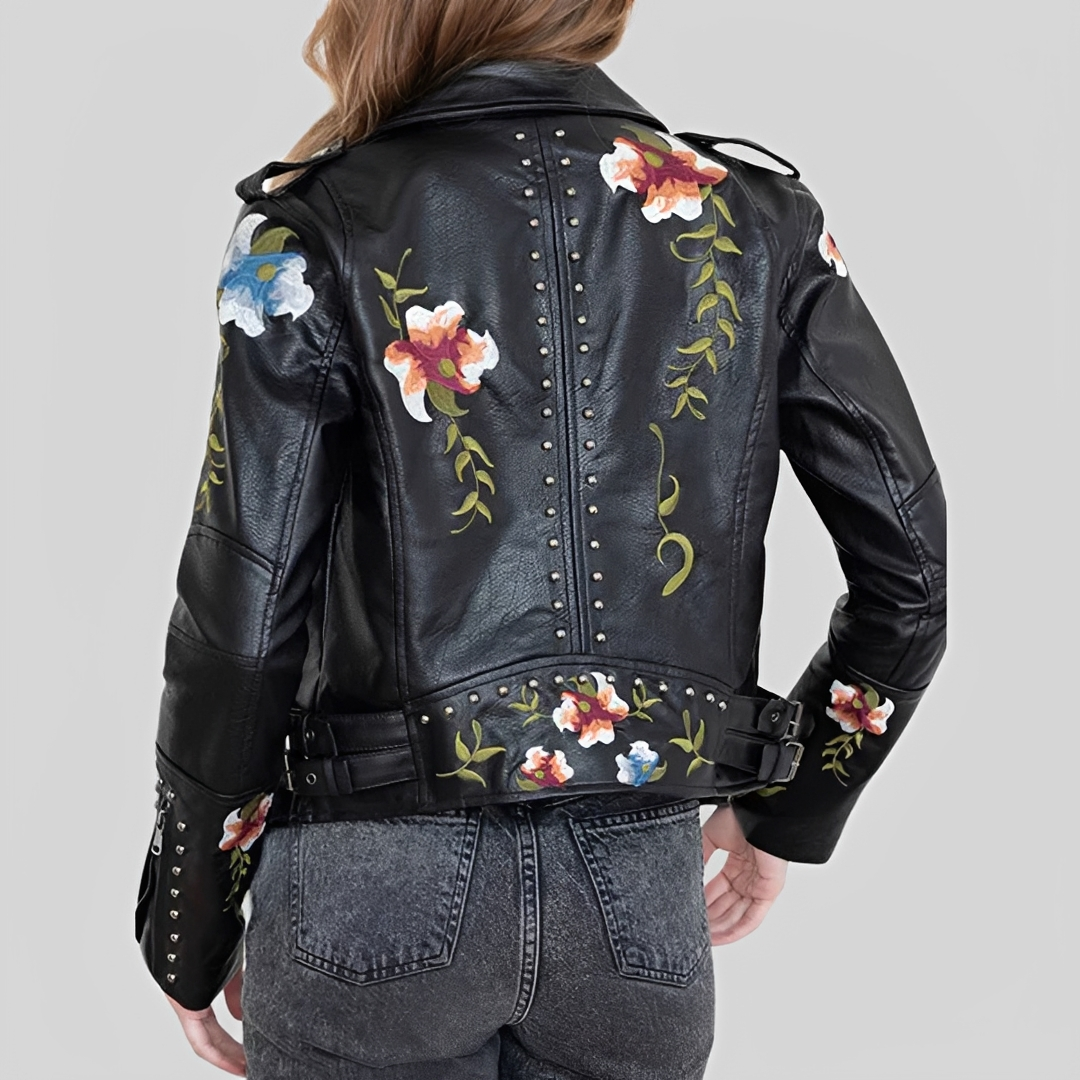 Zoey - Chaqueta Vintage Bordada