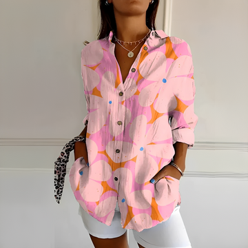 Eleanor - Blusa Elegante con Botones