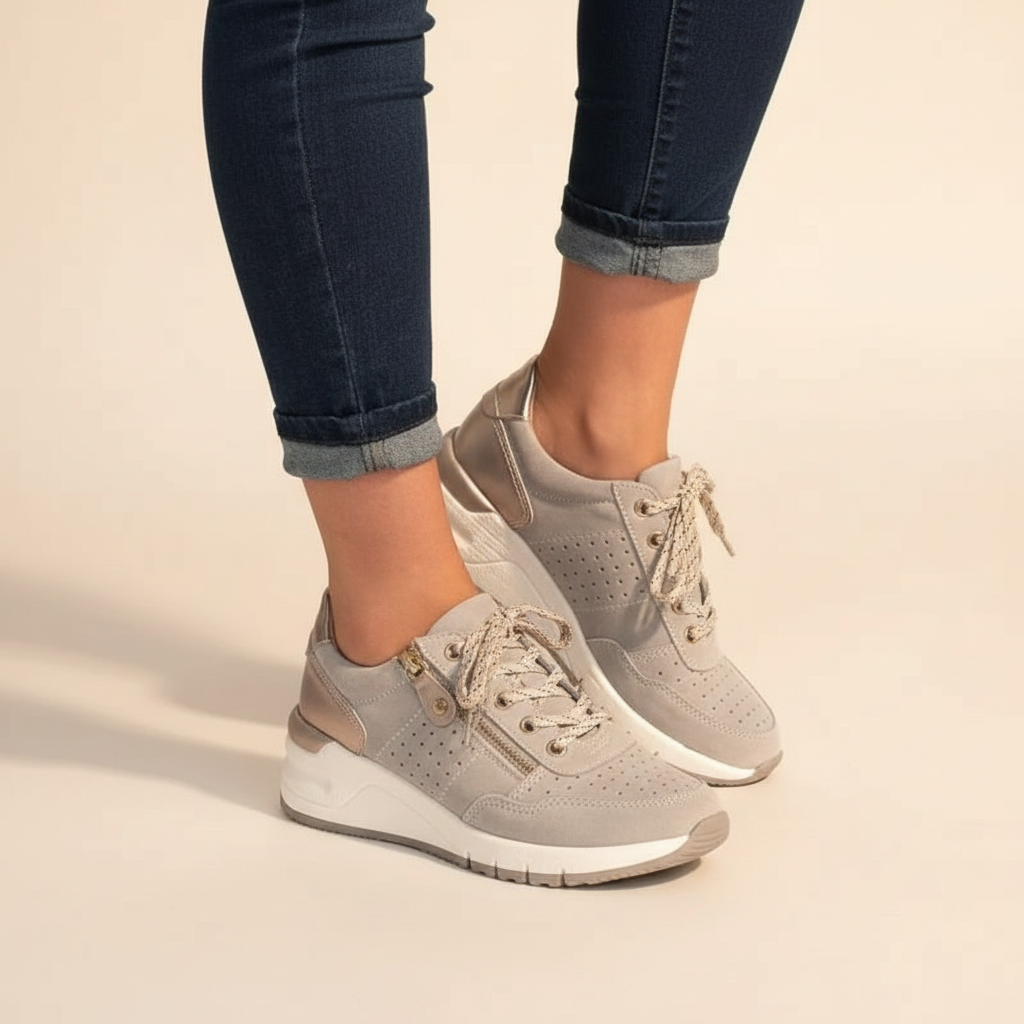 Nolwene - Zapatillas Casuales con Cordones