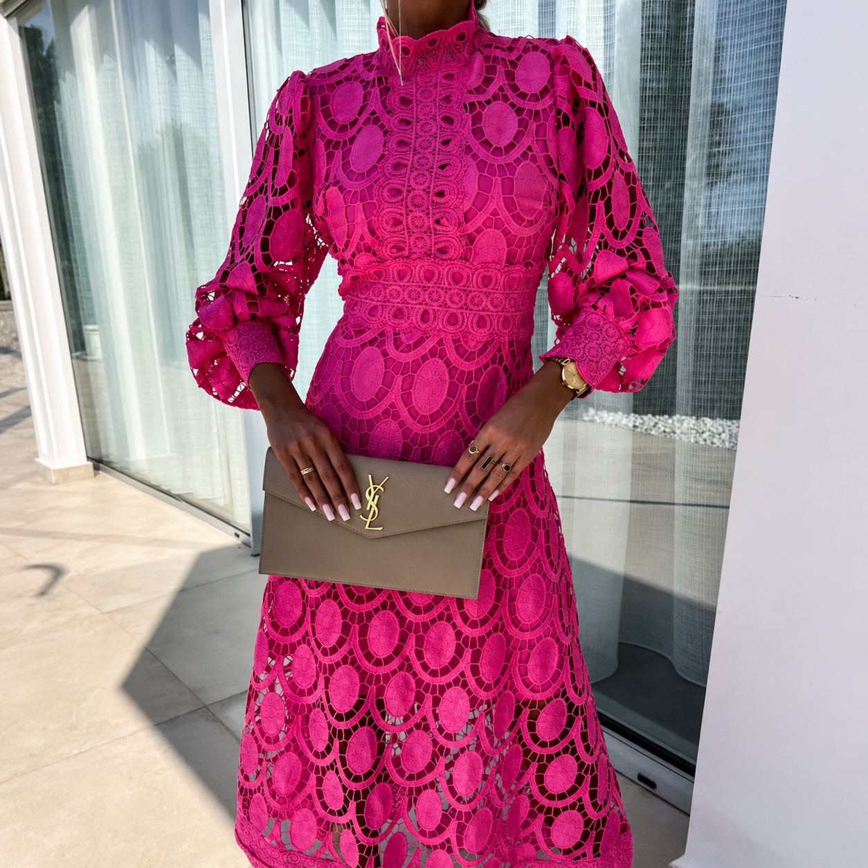Daleyza - Vestido Midi Elegante y Estiloso