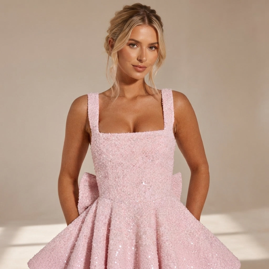 Rhaille - Mini Vestido Elegante y Chic