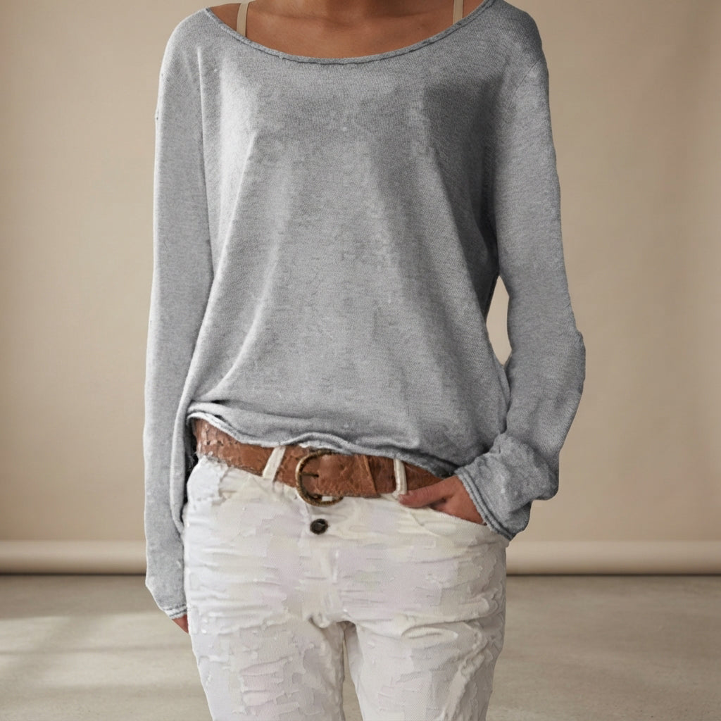 Zohreh - Camisa Casual de Corte Relajado