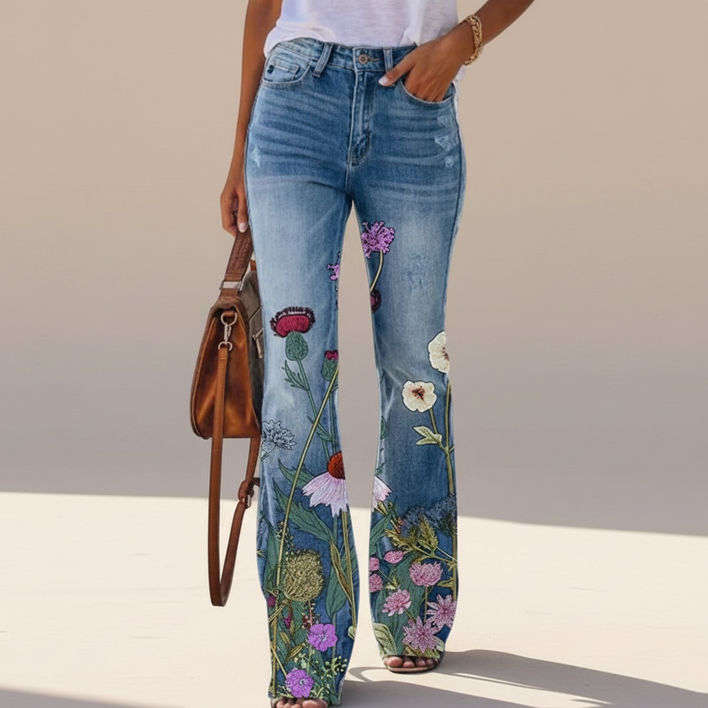 Shelby - Jeans Flowy Slim-Fit