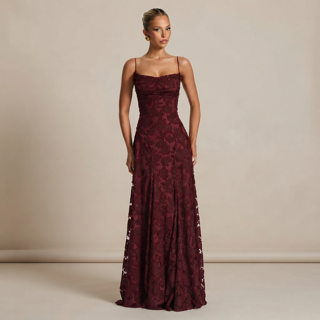 Helena - Vestido Maxi Elegante Sin Espalda