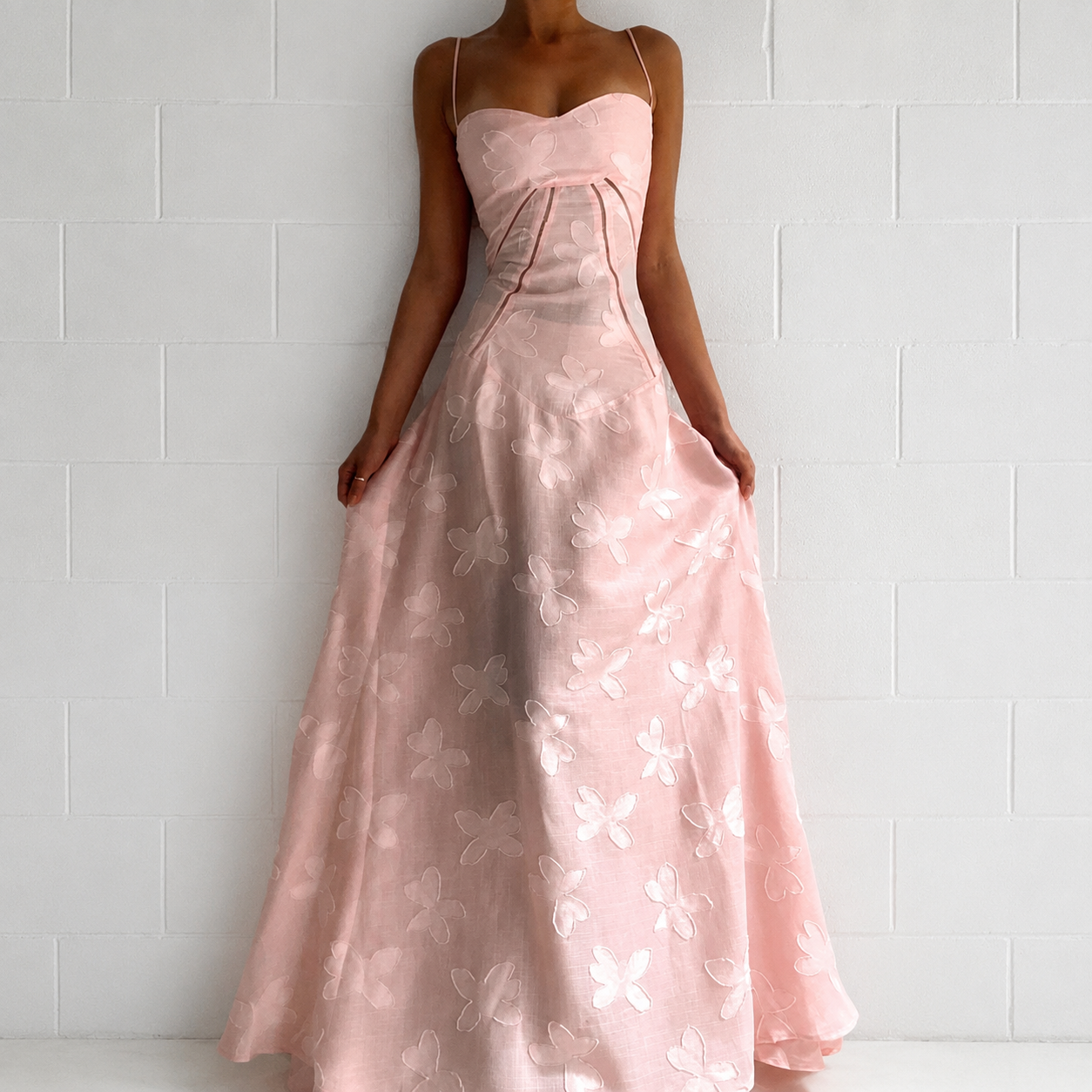 Sandra - Vestido Maxi Elegante de Corte Ajustado