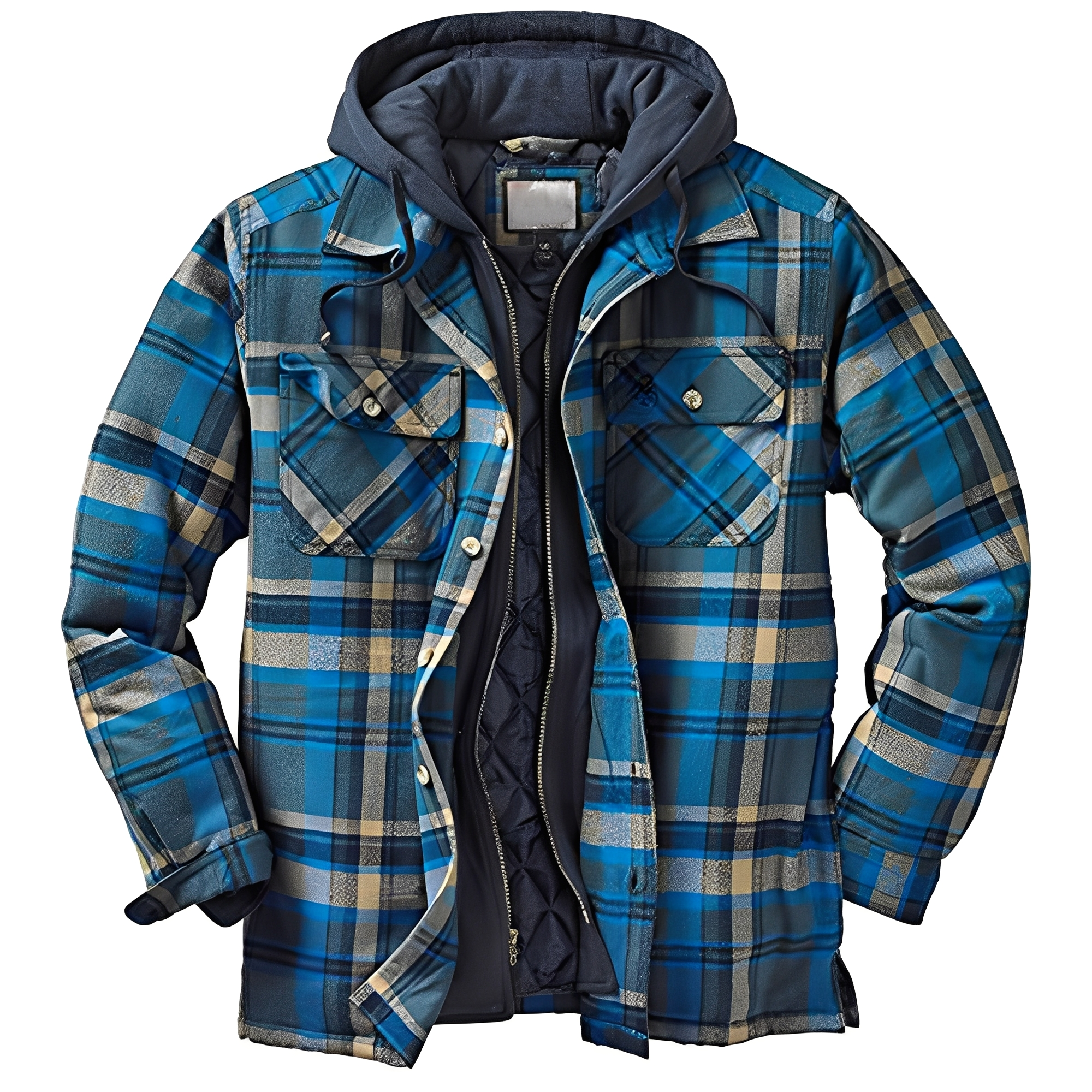 Flynn - Chaqueta moderna con capucha